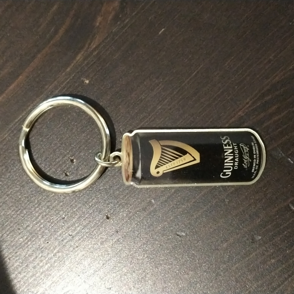 Guinness key chain